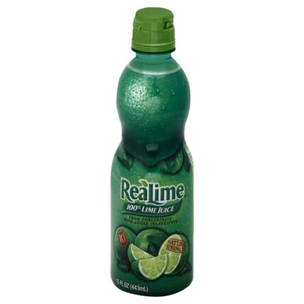 Realime, 100% Lime Juice, Case Of 12, 15 Fl Oz