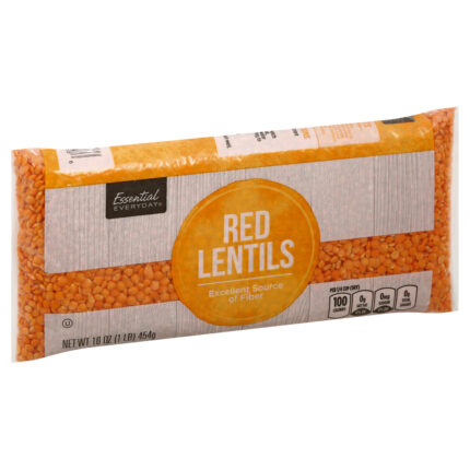 Essential Everyday, Red Lentils, Case Of 12, 1 Lb