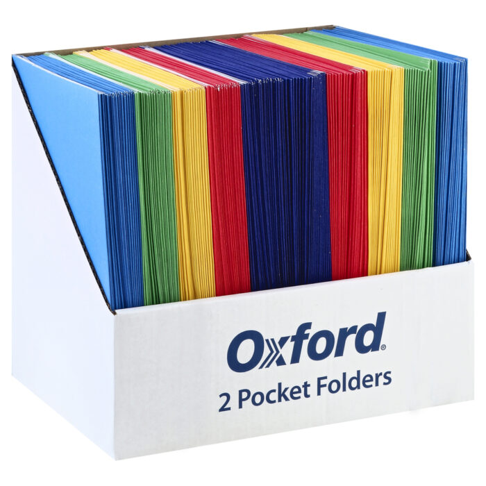 Oxford, 2 Pocket Folders, Case Of 100, 1 Ct - Image 1