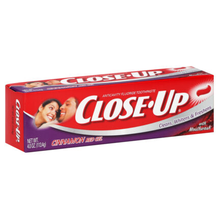 Close-Up, Close Up Toothpaste, Case Of 12, 4 Oz