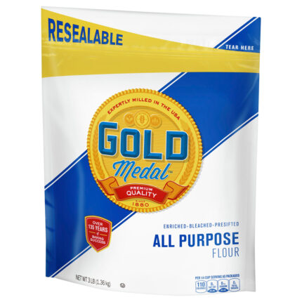 Gold Medal, Flour All-Purpose, Case Of 6, 3 Lb