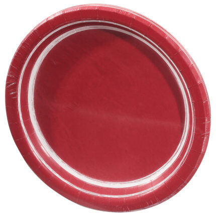 Sensations,  Premium Classic Red Plates, Case Of 12, 10 Ct