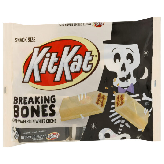 Kit Kat, Breaking Bones Crisp Wafers Snack Size, Case Of 21, 10.29 Oz - Image 1