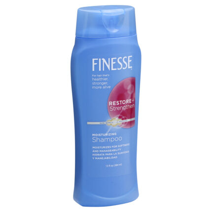 Finesse, Restore + Strengthen Moisturizing Shampoo, Case Of 6, 13 Fl Oz