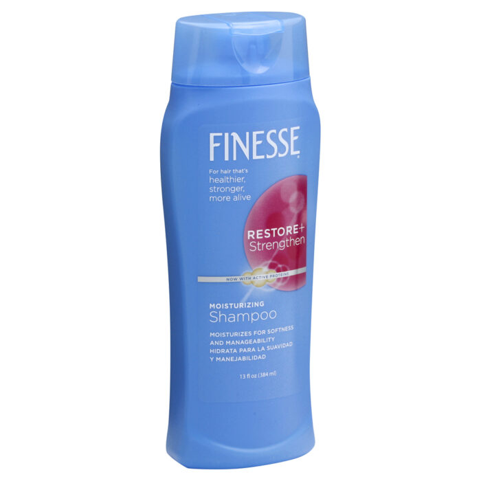 Finesse, Restore + Strengthen Moisturizing Shampoo, Case Of 6, 13 Fl Oz - Image 1