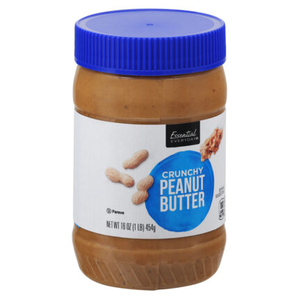Essential Everyday, Crunchy Peanut Butter, Case Of 12, 16 Oz