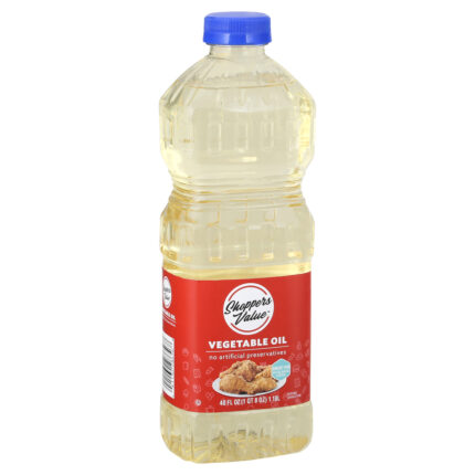 Shoppers Value, Vegetable Oil, Case Of 12, 40 Fl Oz