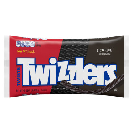 Twizzlers, Twists Licorice Chewy Candy, Case Of 14, 16 Oz