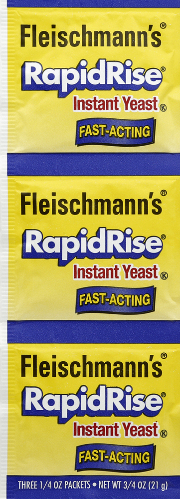 Fleischmann'S, Classic Rapid Rise Yeast, Case Of 40, .75 Oz