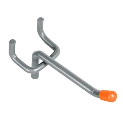 2" Straight Hook For Pegboard