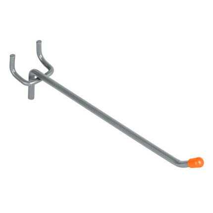 6" Straight Hook For Pegboard
