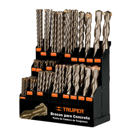 *** Display Rack With Masonry Drill Bits                         Special Order Item (Extended Lead Time 35-50 Days)