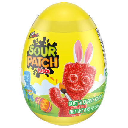 Sour Patch Kids, Soft & Chewy Easter Egg Candy, Case Of 24, 0.88 Oz