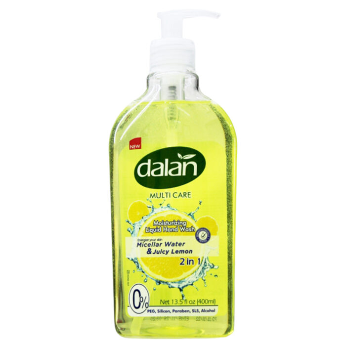 Dalan Handwash 13.5 Oz / 400 Ml Lemon & Micellar Water - Image 1