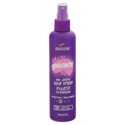 Aussie, Sprunch Non-Aerosol Hair Spray, Case Of 3, 8.5 Fl Oz
