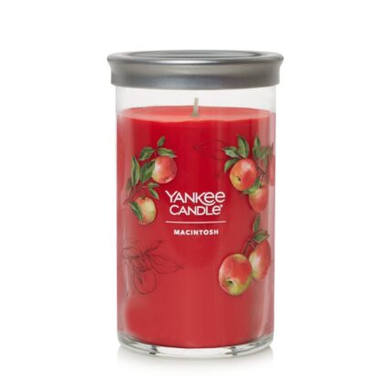 Yankee Candle, Jar Candle Perfect Pillar Macintosh, Case Of 4, 12 Oz