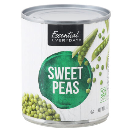 Essential Everyday, Sweet Peas, Case Of 12, 8.5 Oz