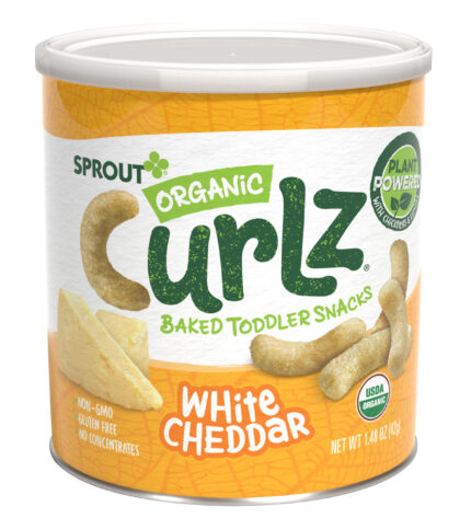 Sprout Bby Fd,Og2,Wht Chedd Curl 1.48 Oz
