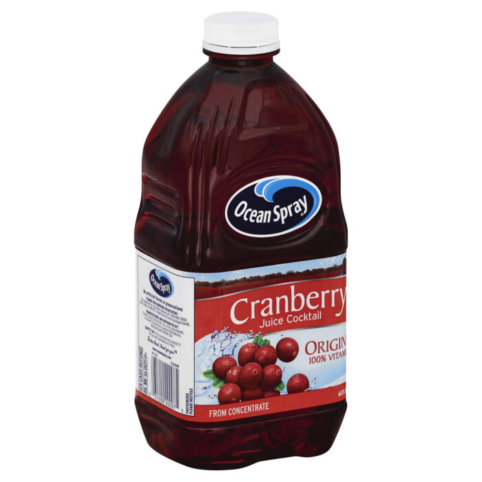 Ocean Spray, Cranberry Juice Cocktail, Case Of 8, 64 Fl Oz - Image 1
