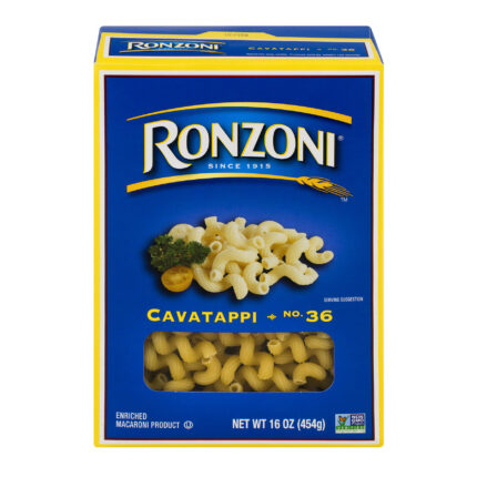 Ronzoni, Cavatappi Box, Case Of 12, 1 Lb
