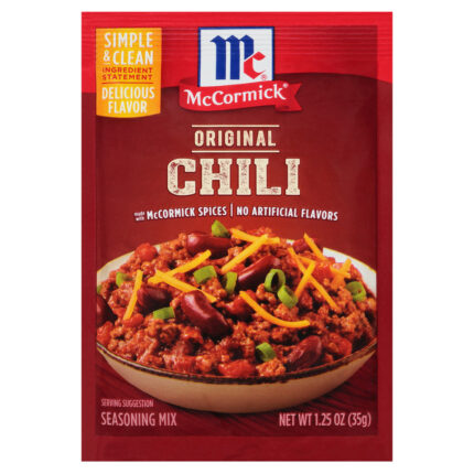 Mccormick, Chili Original Seasoning Mix, Case Of 24, 1.25 Oz