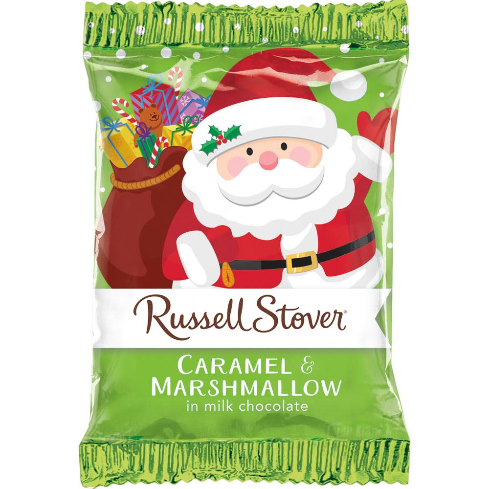 5331775331jpg_Barcode20LookUp.jpg Russell Stover, Milk Chocolate Caramel & Marshmallow Santa Face, Case Of 18, 1.3 Oz - Image 1