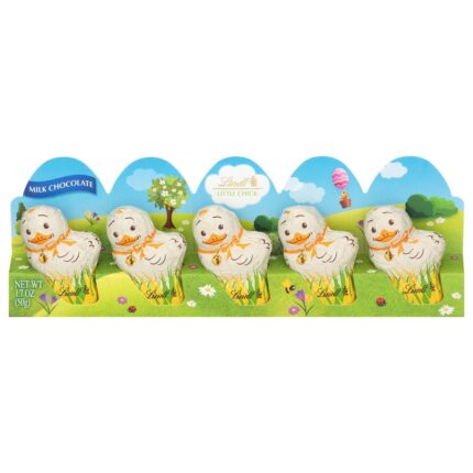 Lindt, Little Chicks Hollow Milk Chocolate, Case Of 12, 1.7 Oz