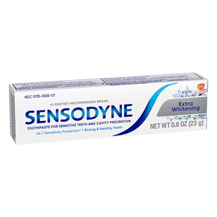 Navajo, Sensodyne Extra Whitening Toothpaste, Case Of 12, 0.8 Oz