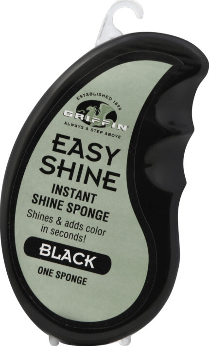 Griffin, Easy Shine Instant Shine Sponge Black, Case Of 3, 1 Ct