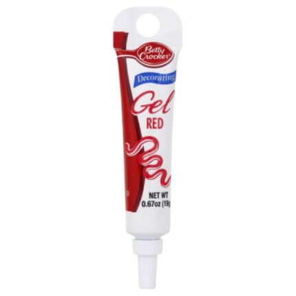 Betty Crocker, Decorating Gel Red, Case Of 12, .67 Oz