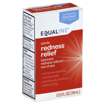 Equaline, Sterile Eye Drops Redness Relief, Case Of 12, .5 Fl Oz