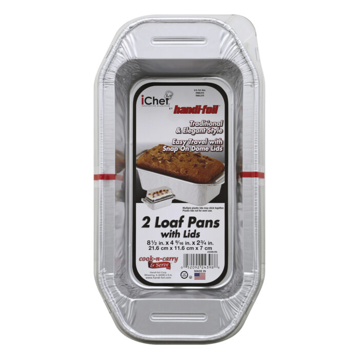Handifoil, 2 Loaf Pans With Lids, Case Of 9, 2 Ct - Image 1
