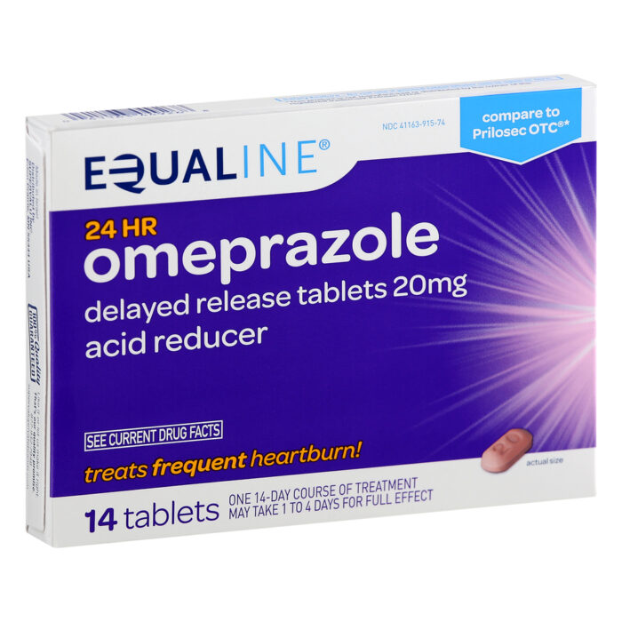 Equaline, Omeprazole 24 Hr Tablets, Case Of 6, 14 Ct - Image 1