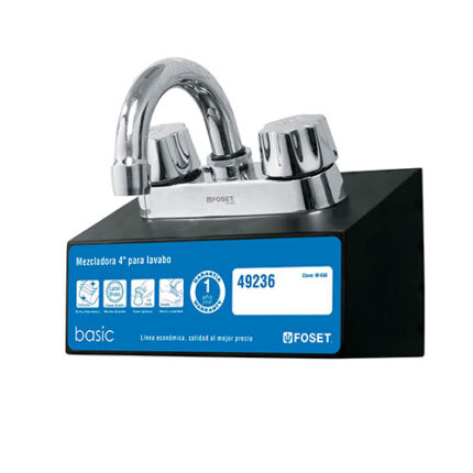 *** 4" Curved Spout Bathroom Faucet                         Special Order Item (Extended Lead Time 35-50 Days)