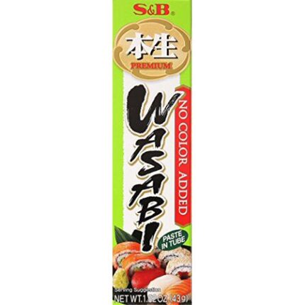 S&B Wasabi Tube,No Color Add 1.52 Oz