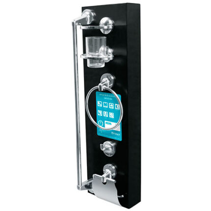 6-Pc Bathroom Accessory Set Display