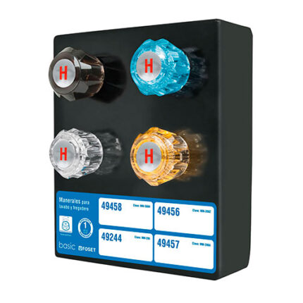 *** Bathroom-And Kitchen-Faucet Acrylic Handle Sets                         Special Order Item (Extended Lead Time 35-50 Days)
