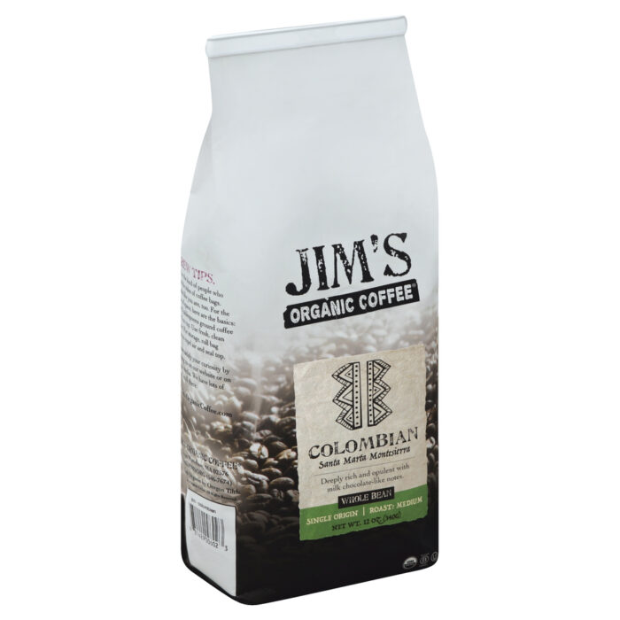 Jims Coffee Bn,Og1,Colombian 12 Oz - Image 1
