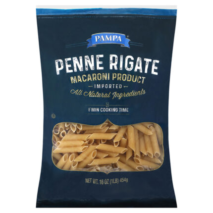 Pampa, Penne Rigate, Case Of 20, 16 Oz