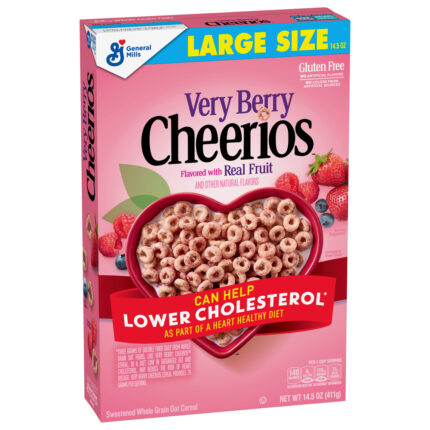 General Mills, Large Size Very Berry Cereal, Case Of 8, 14.5 Oz