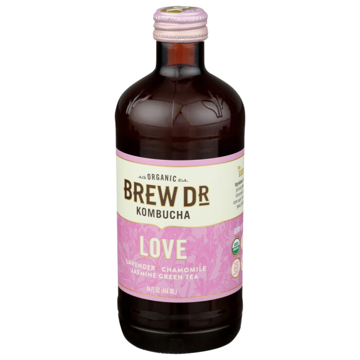 Brewdr Kombucha,Og2,Love Wins 14 Fz - Image 1
