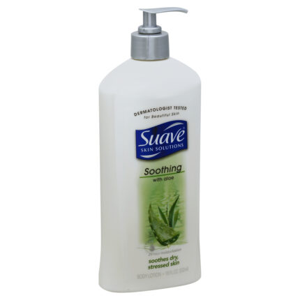 Suave, Skin Solutions Soothing Body Lotion, Case Of 6, 18 Fl Oz