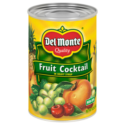 Del Monte Foods, Fruit Cocktail In Heavy Syrup Can, Case Of 12, 15.25 Oz