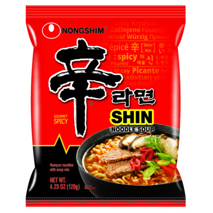 Nongsh Noodle,Shin Ramyun 4.2 Oz