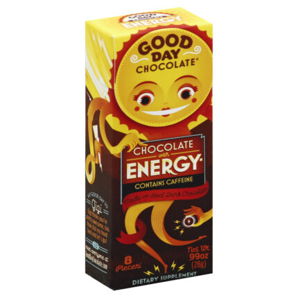 Gooday Chocolate Supp,Energy,8Pc .99 Oz