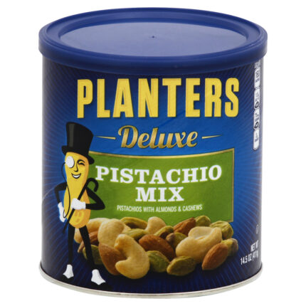 Planters, Deluxe Pistachio Mix, Case Of 6, 14.5 Oz