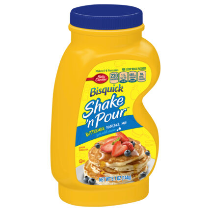 Bisquick, Buttermilk Pancake Mix, Shake N Pour, Case Of 8, 5.1 Ounces