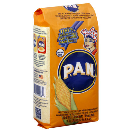 P.A.N., Pre Cooked Yellow Corn Meal, Case Of 10, 35 Oz