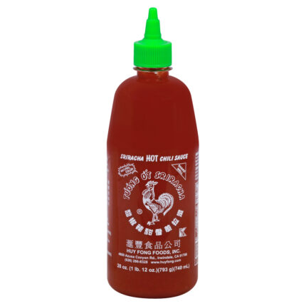 Huy Fong Foods, Sriracha Hot Chili Sauce, Case Of 12, 28 Oz