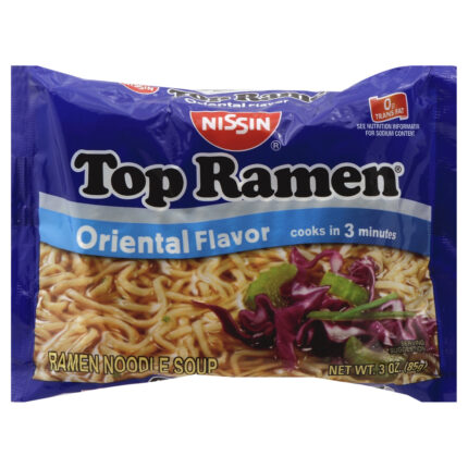 Nissin, Top Ramen Oriental Flavor, Case Of 24, 3 Oz